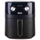 Haden 6.5L Air Fryer Large Capacity Adjustable Timer &amp; Temperature, Non-Stick Basket Black