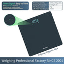 Homebuds Digital Bathroom Scale for Body Weight, Weighing Professional Since 2001, Crystal Clear LED and Step-on, Batteries Included, 400lb/180kg, Blue