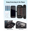 JSAUX Carrying Case Compatible with Nintendo Switch 2, Protective Hard Shell Case with 15 Game Card Slots