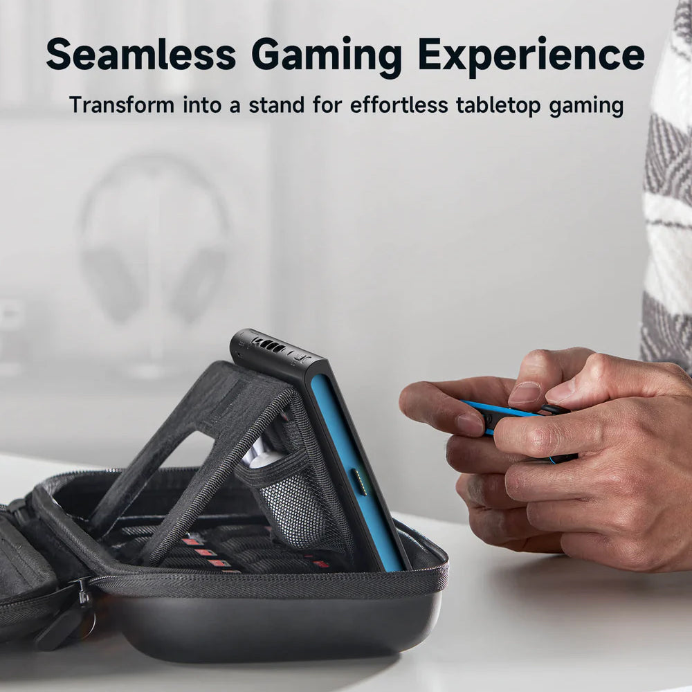 JSAUX Carrying Case Compatible with Nintendo Switch 2, Protective Hard Shell Case with 15 Game Card Slots