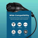 J&D EV Type 2 Charger 13A for Electric Vehicals