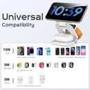 KUXIU 3-In-1 Foldable Magnetic 15W Wireless Charging Station - X55