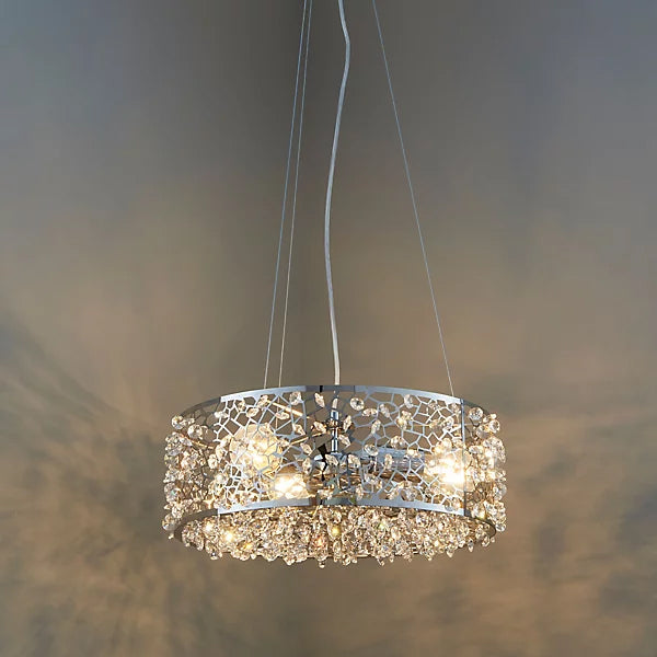 Katarina 3lt Pendant Chrome Effect 74508