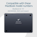 Kensington Ultra Thin Magnetic Privacy Screen MacBook Air 15" (M2,2023 )