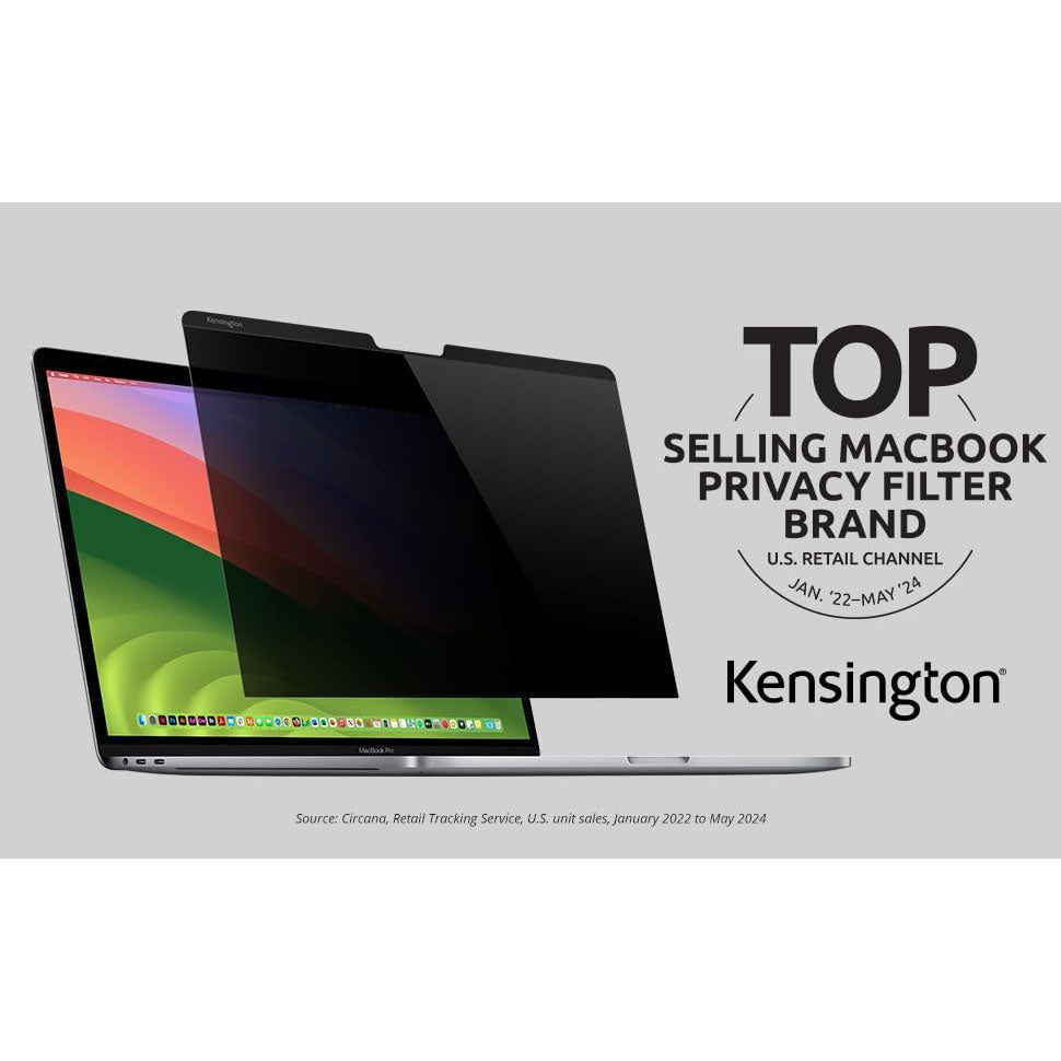 Kensington Ultra Thin Magnetic Privacy Screen MacBook Air 15" (M2,2023 )