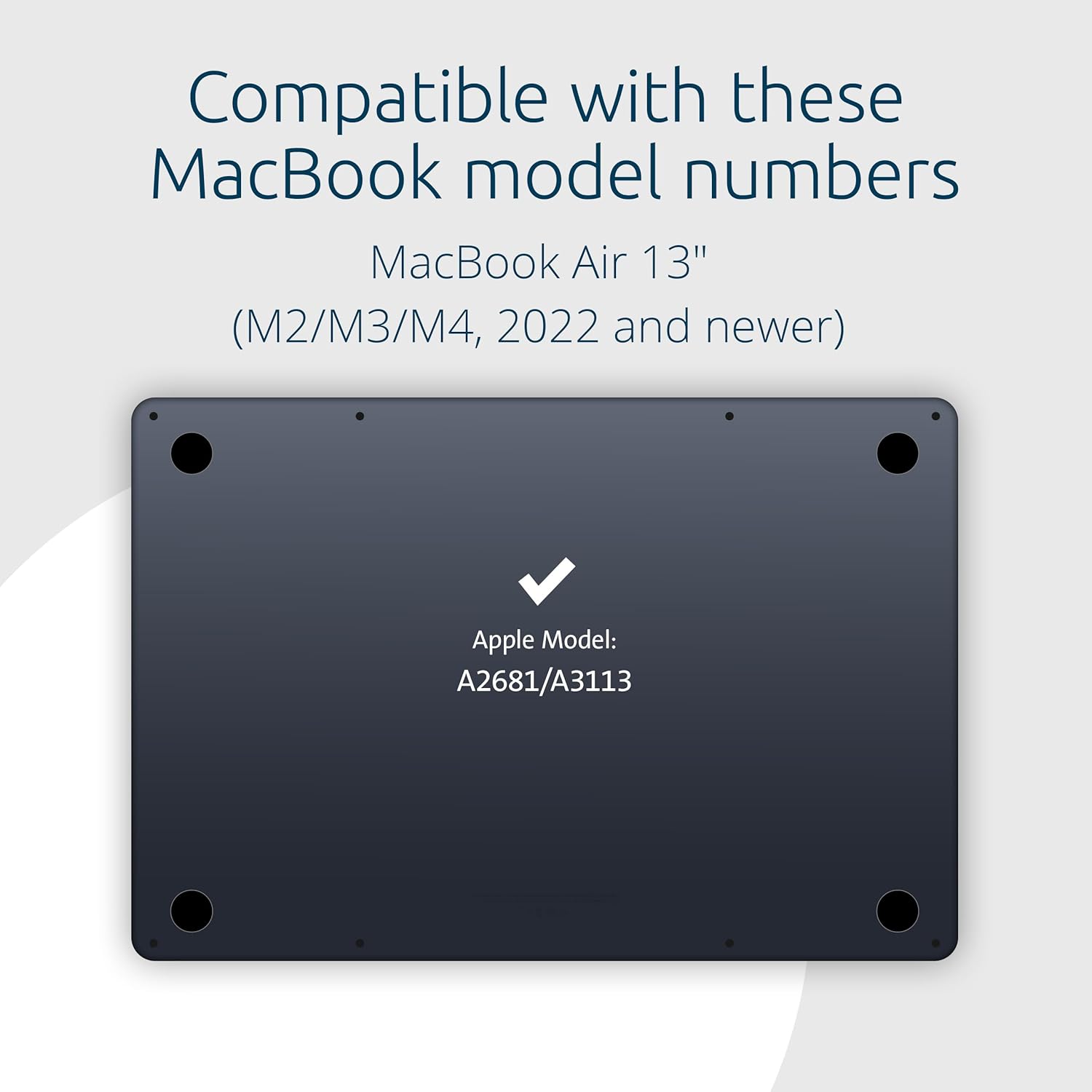 Kensington Ultra Thin Magnetic Privacy Screen for MacBook Air (M2,2022)