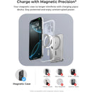 LISEN Ultra Slim Compatible-Mag-Safe Power Bank, 5000mAh Wireless Slim Compatible-Mag-Safe Battery Pack, Magnetic Portable Power Bank for Phone