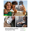 LISEN Ultra Slim Compatible-Mag-Safe Power Bank, 5000mAh Wireless Slim Compatible-Mag-Safe Battery Pack, Magnetic Portable Power Bank for Phone