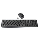 Logitech MK270 Wireless Keyboard and Mouse Combo for Windows, 2.4 GHz Wireless, Compact Mouse, 8 Multimedia and Shortcut Keys, 2-Year Battery Life, for PC, Laptop - Black