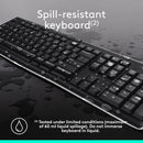 Logitech MK270 Wireless Keyboard and Mouse Combo for Windows, 2.4 GHz Wireless, Compact Mouse, 8 Multimedia and Shortcut Keys, 2-Year Battery Life, for PC, Laptop - Black