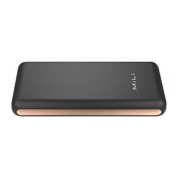 MiLi HB-P20 20000mAh Power Bank | 30W PD Fast Charging | QC 3.0 | USB-C & USB-A | High Capacity Portable Charger for Smartphones, Tablets, Laptops & Cameras
