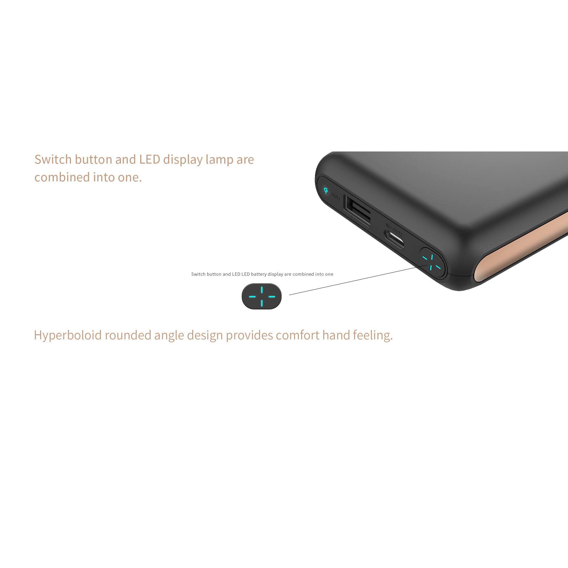 MiLi HB-P20 20000mAh Power Bank | 30W PD Fast Charging | QC 3.0 | USB-C & USB-A | High Capacity Portable Charger for Smartphones, Tablets, Laptops & Cameras