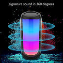 NBY 8892 LED IPX5 Waterproof Portable Wireless Bluetooth Speaker