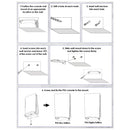 NexiGo Wall Mount Set for PlayStation 5 (Disc & Digital), [Space Saving & Improved Airflow] Sturdy Steel Wall Stand Holder Mount PS5 Console Near or Behind TV w/Controller Holder & Headphone Hanger