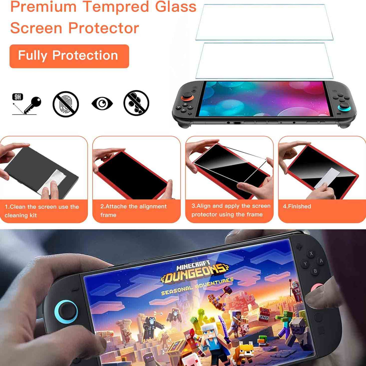 OCYEMY 20 in 1 Carrying Case and Accessories for Nintendo Switch 2