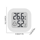 OPPERD 4 PCS LCD Digital Hygrometer Thermometer, Indoor Hygrometer Thermometer with Temperature Humidity Monitor for Bedroom