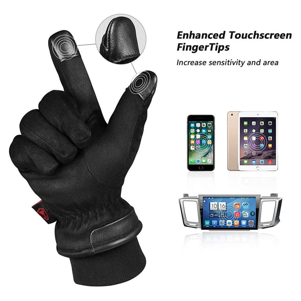OZERO Waterproof Winter Gloves Thermal in Cold Weather UK Imported