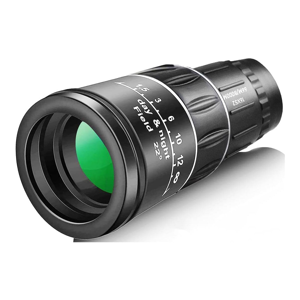 Pankoo High Powered 16X52 Monocular Telescope for Adults - 2025 Power Prism, Compact HD Scope, Suitable for Gifts, Outdoor Activities, Concert, Travelling & Bird Watching