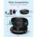 Phone Mount for Car, 360° Rotatable Dashboard Horizontal & Vertical Viewing Cell Phone Holder, Washable Reusable Car Phone Mount