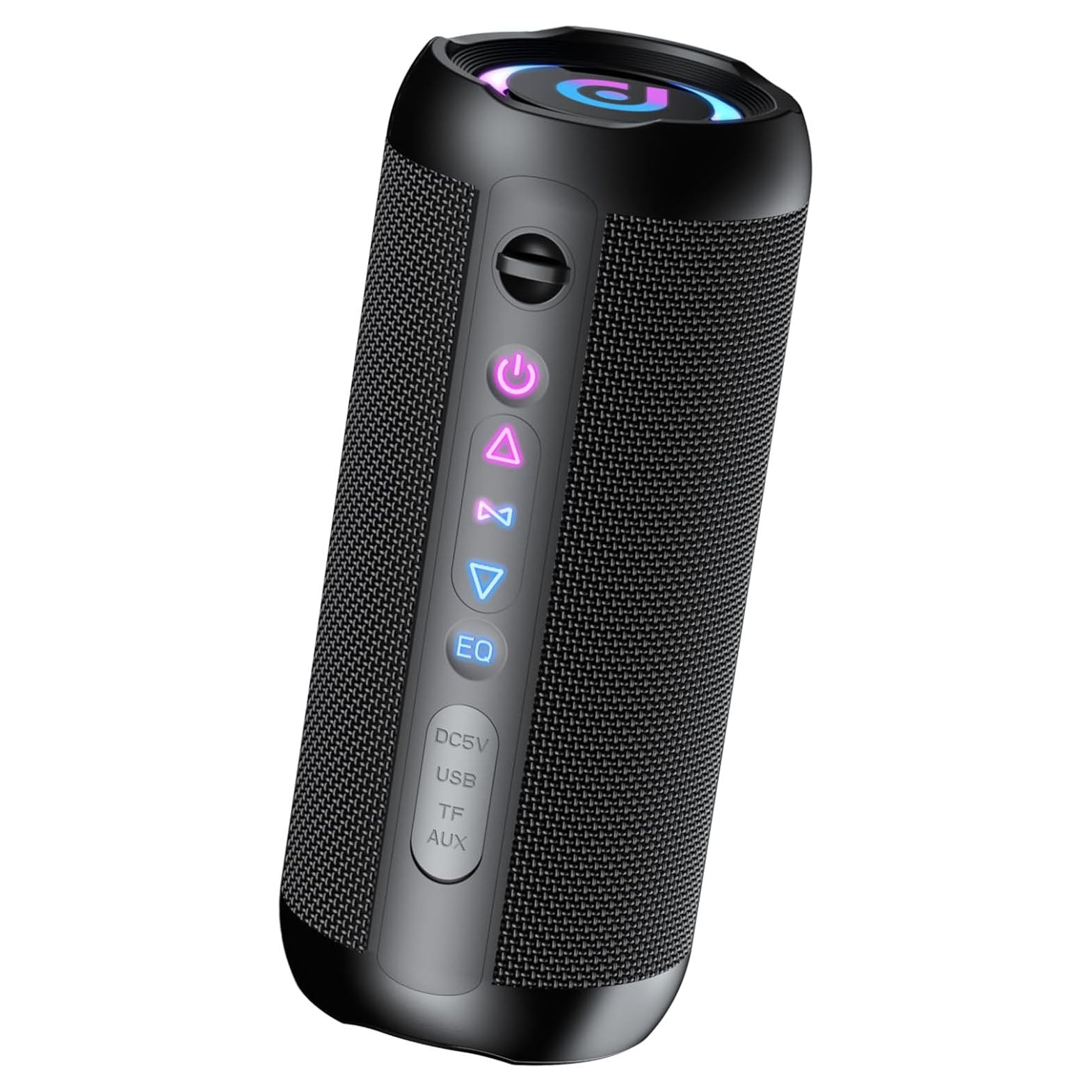 Taopodo Portable Bluetooth Speaker with 30W Stereo Sound, 3 EQ Mode & 3 RGB lights, IPX7 Waterproof, 30H Playtime, TWS Wireless Pairing, Outdoor Speaker for Home, Outdoors and Hiking