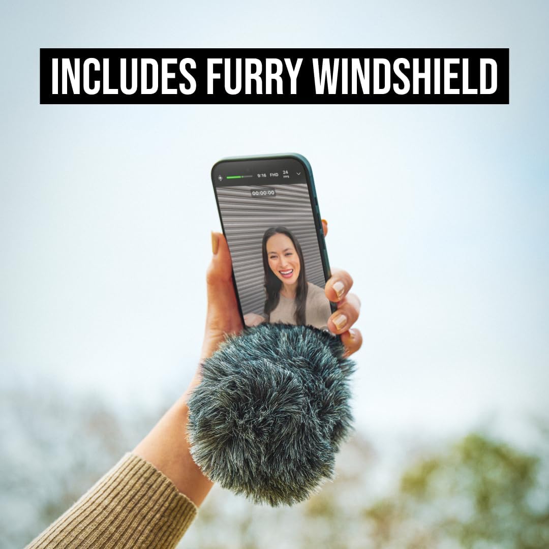 RØDE VideoMic Me-C+ Directional Microphone for USB-C Mobile Devices (MFi Certified), Perfect for Mobile Content Creation