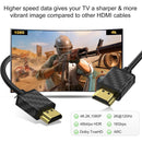 SOEYBAE 4K HDMI Cable, HDMI 2.0 Cable Supports 4K@60Hz, 3D, 2160P, 1080P, Ethernet, HDCP 2.2, ARC, Compatible for PS5/PS4, Xbox One, HDTV (3m/9.8ft) (Pack 1)