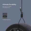SOOPII 100W USB C Cable Nylon Braided Fast Charging Type-C Cable with LED Display 6.6FT