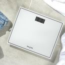 Salter Compact Electronic Digital Bodyweight Scale, 150kg Max Slim For Neat Storage