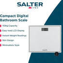 Salter Compact Electronic Digital Bodyweight Scale, 150kg Max Slim For Neat Storage