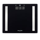 Salter Compact Glass Analyser Bathroom Scale Max 180kg (Black)