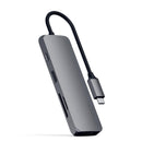 Satechi USB-C Multiport Pro Adapter with Multiple Connectivity and 4K HDMI - Space Gray