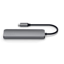 Satechi USB-C Multiport Pro Adapter with Multiple Connectivity and 4K HDMI - Space Gray