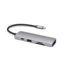 Satechi USB-C Multiport Pro V2 Adapter with Multiple Connectivity and 4K HDMI - Space Gray