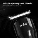 Sejoy  Beardo Rechargeable Body Hair Beard Trimmer Clipper for Men