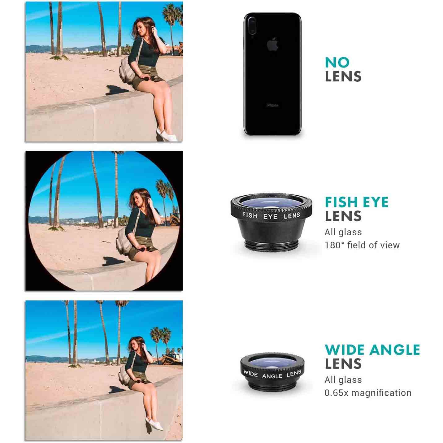 Sevenoak SmartCine Complete Smartphone Video Ring with Built-in Stereo Microphone LED Light