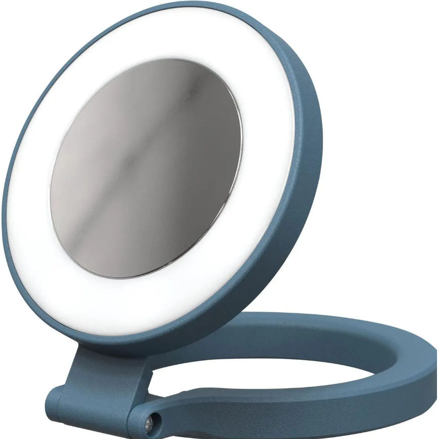 ShiftCam SnapPocket Light - LED Selfie Ring Light with Four Brightness Settings and Built in Battery - Magnetic Mount Snaps on to Any Phone - Flippable Design