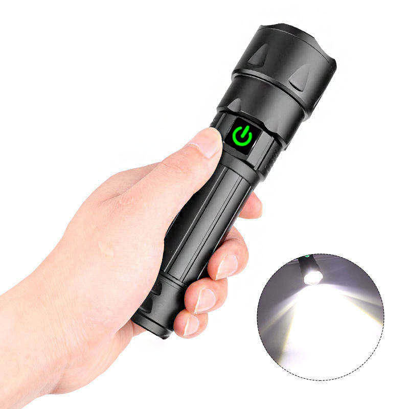 Smarter Flashlights Rechargeable High Lumens Wide/Narrow Beam LED Handheld Flashlights, Super Bright Tactical Flashlight with IPX6 Waterproof LED Flash Light for Camping Hiking