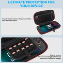 Sonlaryin for Nintendo Switch 2 Carry Case with 20 Game Cartridges, Protective Hard Shell Portable Case Pouch