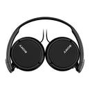 Sony MDR-ZX110 ZX Series Wired On-Ear Headphones, Black