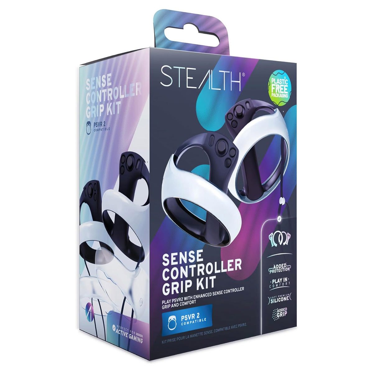 Stealth Sense Controller Grip Kit Compatible with PSVR2 - with enhanced grip and comfort