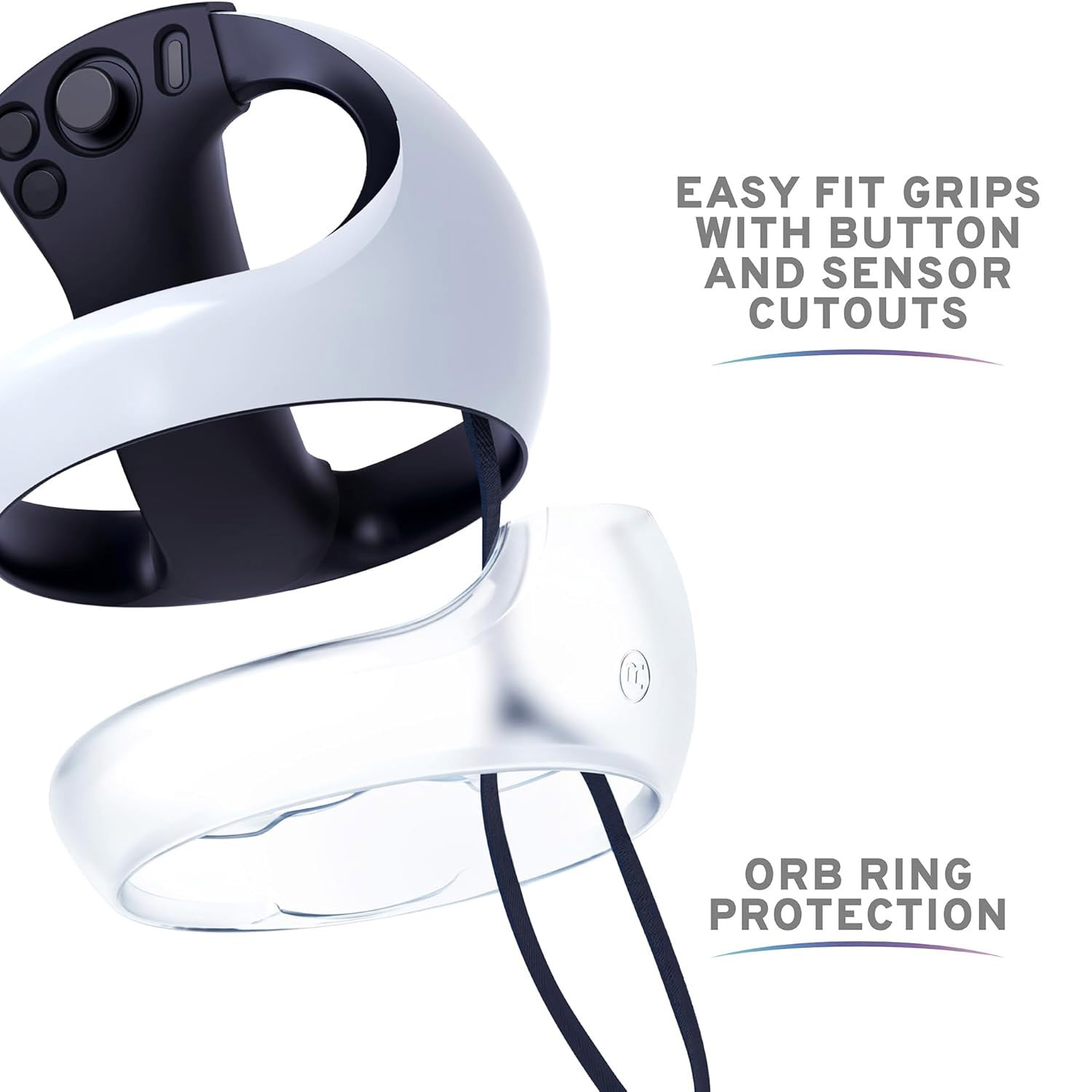 Stealth Sense Controller Grip Kit Compatible with PSVR2 - with enhanced grip and comfort