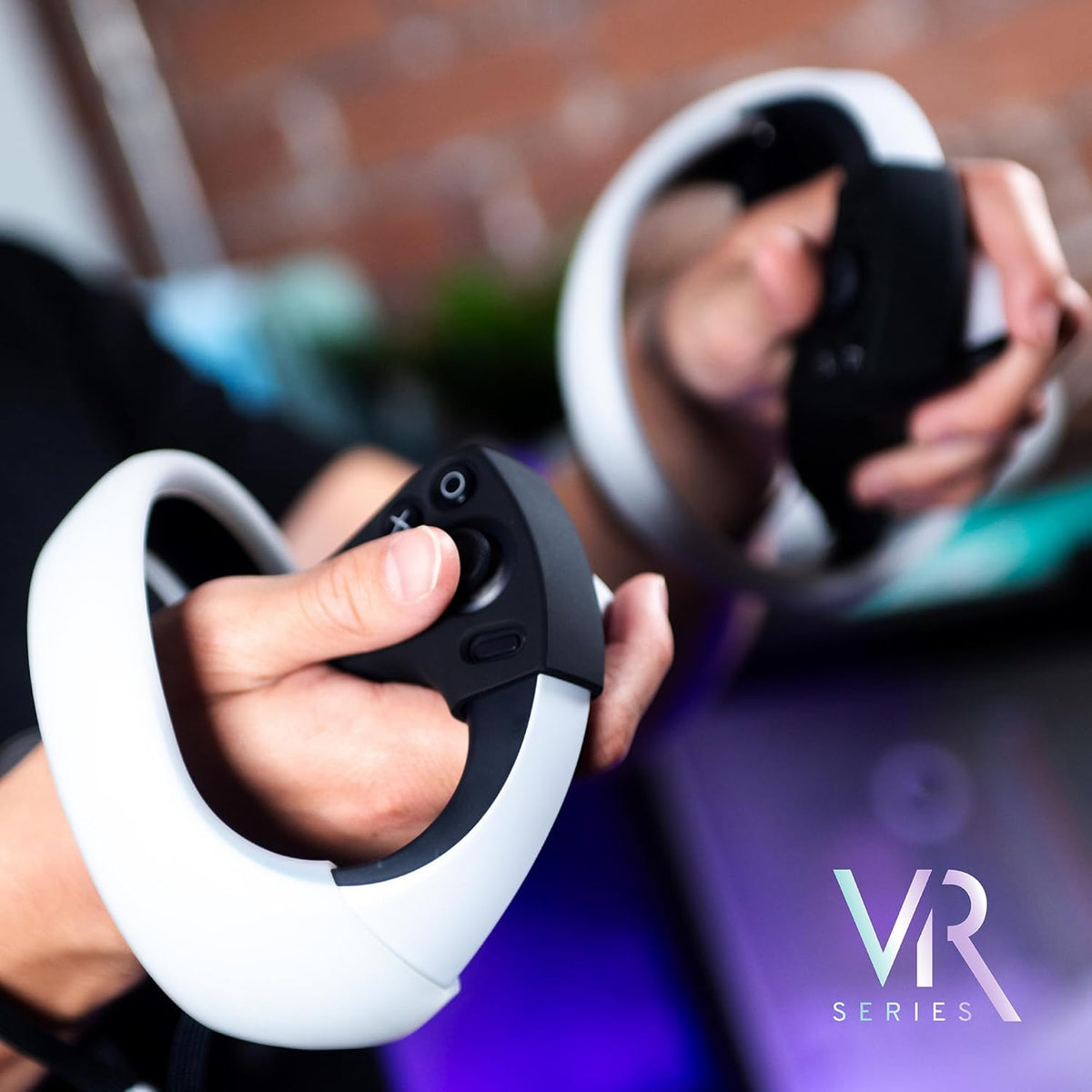 Stealth Sense Controller Grip Kit Compatible with PSVR2 - with enhanced grip and comfort