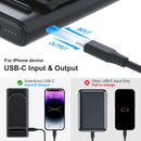 SwanScout Portable Charging Station for Appl, 10000mAh Foldable Wireless Charger for iPhon 15/14/13/12/Series, Appl Watch Ultra 2/9/8/7/5/4/3/SE