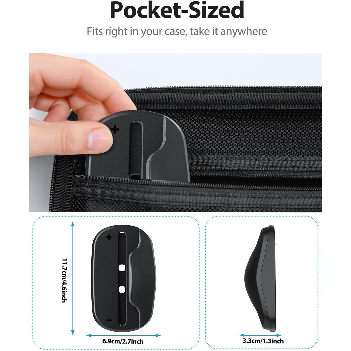 SyVend Mouse Gaming Stand for NS2 Controller, Holder Game Handle Case for Switch2 NS2