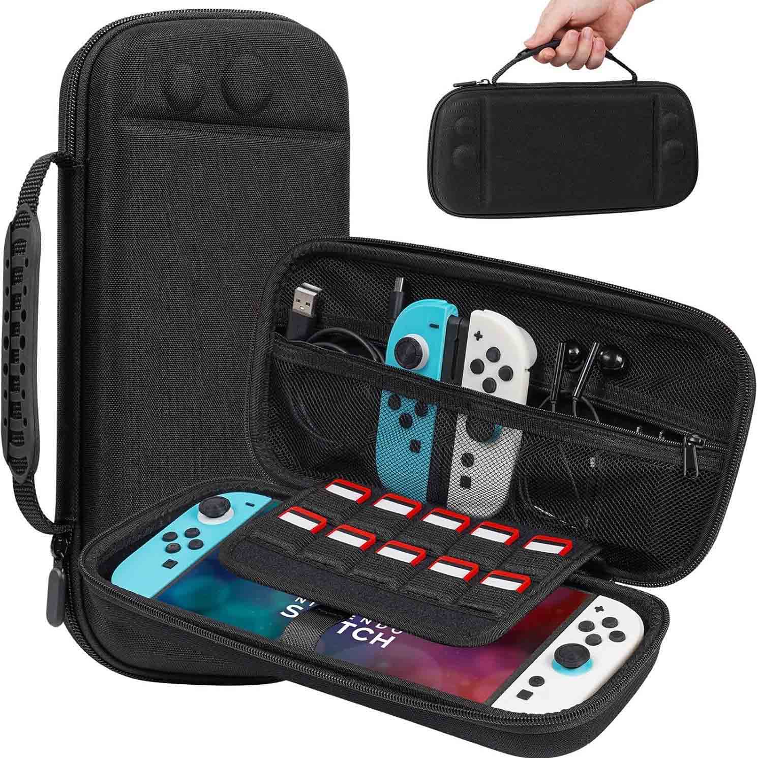 TIGOJH Carrying Case compatible with Nintendo Switch 2 hard travel case