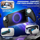 TNP 3-in-1 PlayStation Portal Carrying Case with 2 Screen Protectors and silicone cover