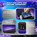 TNP 3-in-1 PlayStation Portal Carrying Case with 2 Screen Protectors and silicone cover