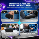 TNP 3-in-1 PlayStation Portal Carrying Case with 2 Screen Protectors and silicone cover