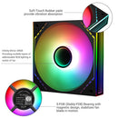 Thermalright TL-M12-S Case Fan 120mm ARGB CPU Cooler Fan Comes with ARGB Mirror Light Effect,PC PWM Silent Fan with 1500RPM Speed