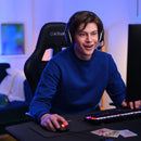 GXTrust Gaming Callaz TKL Mechanical Gaming Keyboard with UK Layout, Compact Tenkeyless Design (80%), Outemu Switches, Multicolour LED Lighting, USB Mechanical Keyboard for PC, Laptop